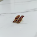 Gold Leaf Flame Ring